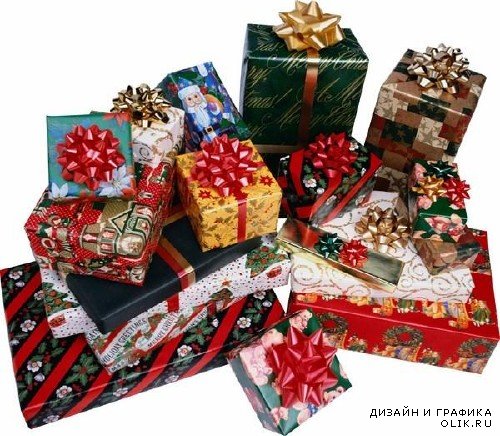 Коробки с подарками (подборка изображений) чать вторая