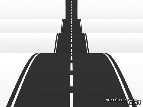 Дорога, трасса, шоссе (подборка 3d изображений)