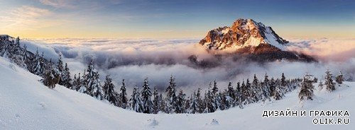 Шикарные зимние панорамы
