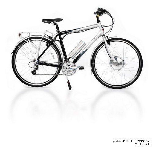 Велосипед на белом фоне (подборка)