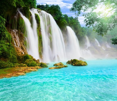 Прекрасные водопады (подборка изображений)