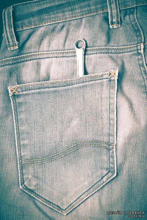 Текстуры джинс в растре 3