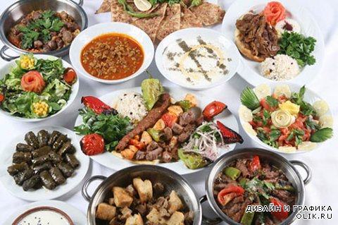 Растровый клипарт - Турецкая кухня 7