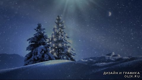 Футаж новогодний фон | Footage New Year, Christmas tree