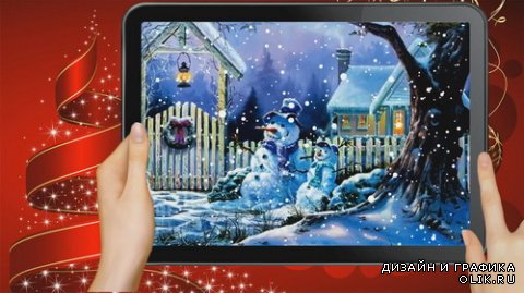 Christmas Tablet - Project for Proshow Producer