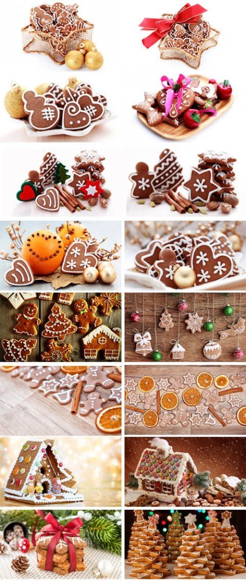 Рождественские печеньки - очень вкусные картинки