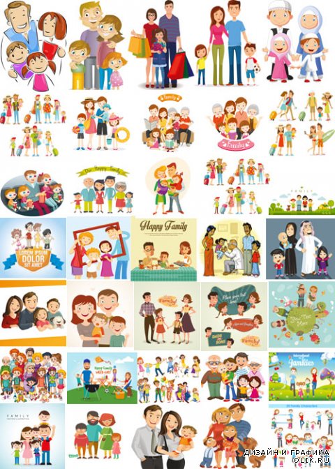 Family collection vectors