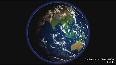 Earth Animation Video Footage