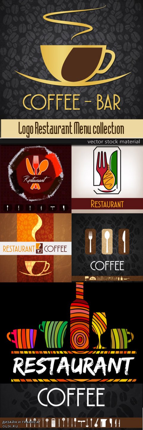 Logo Restaurant Menu collection