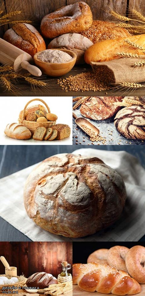 Растровый клипарт - Свежий хлеб 14