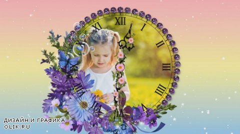 Flower Clock - Project for Proshow Producer