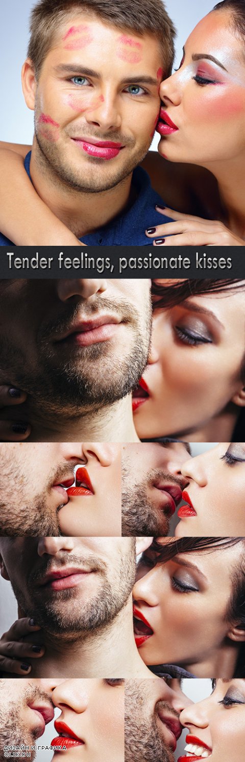 Tender feelings, passionate kisses