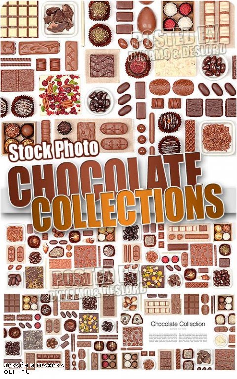 Коллекции шоколада - Растровый клипарт