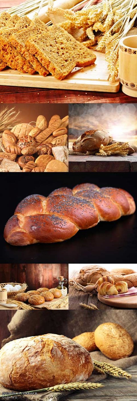 Растровый клипарт - Свежий хлеб 16