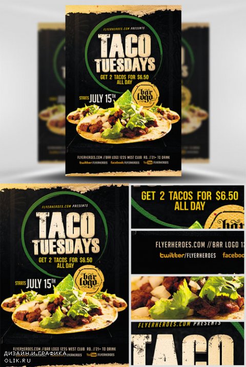 Flyer Template - Taco Tuesdays