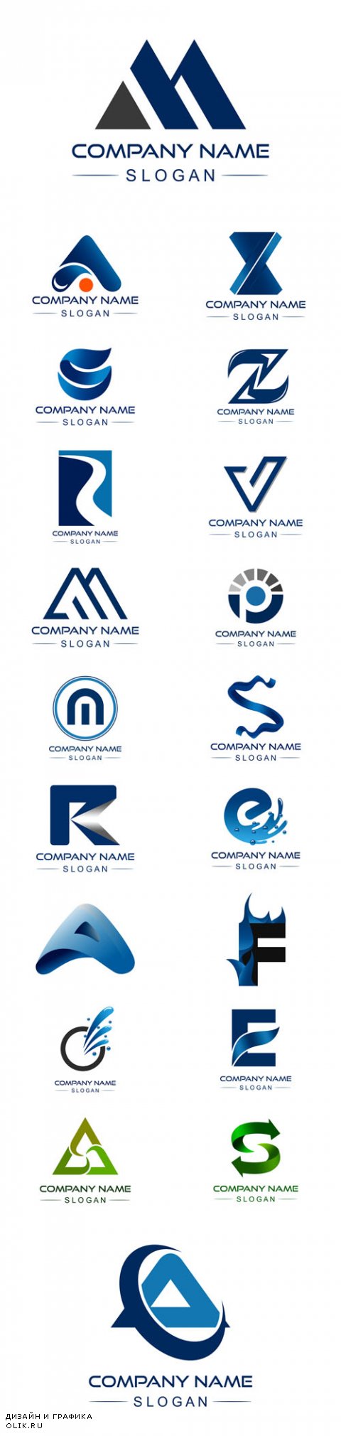 Vector Letters Logos Design