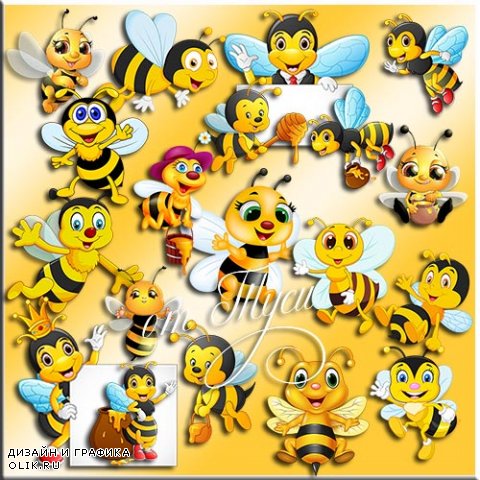 Пчёлка Майя - Детский клипарт