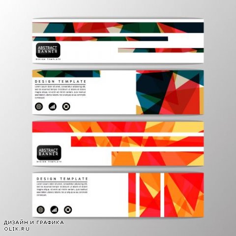 Abstract Banners Collection #23 - 20 Vectors