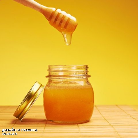 Растровый клипарт - Мёд 2