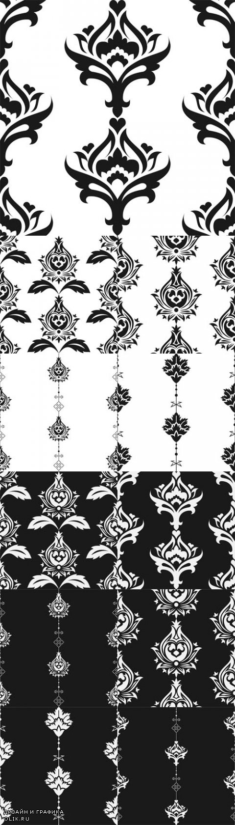 Vector Seamless eastern style pattern. Arabic ornament