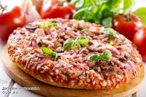 Растровый клипарт - Пицца 21