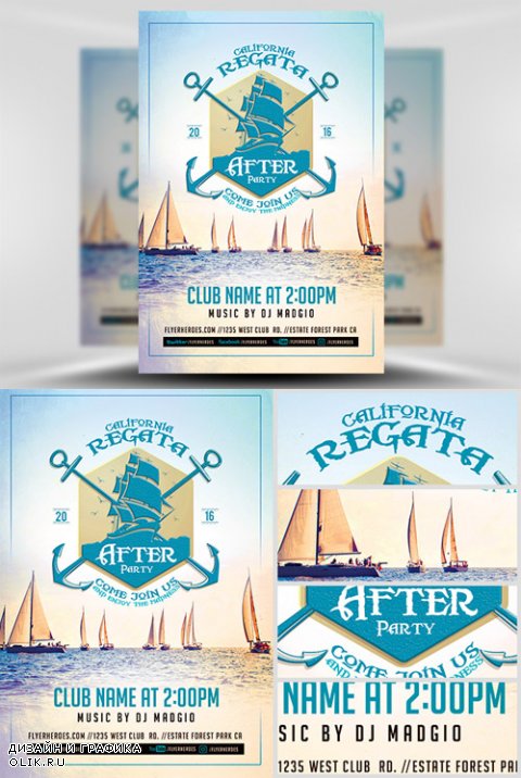 Flyer Template - Regata After Party