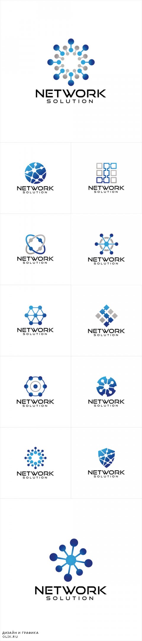 Vector Network Logo Design