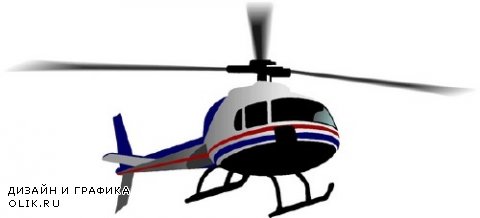Авиация: Вертолет (подборка векторных отрисовок)