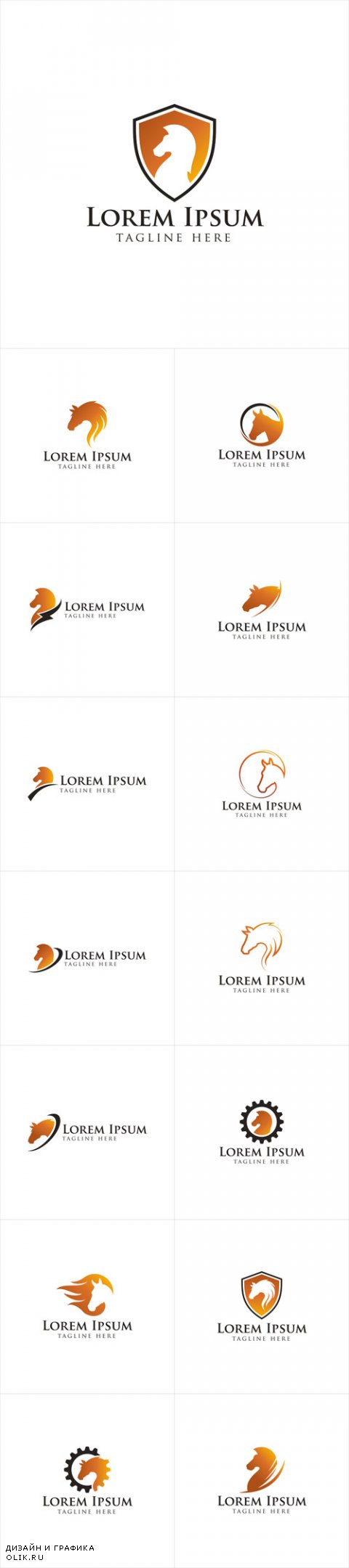 Vector Horse Logo Design