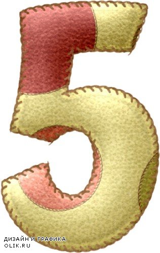 Алфавит (буквы на прозрачном фоне) №12