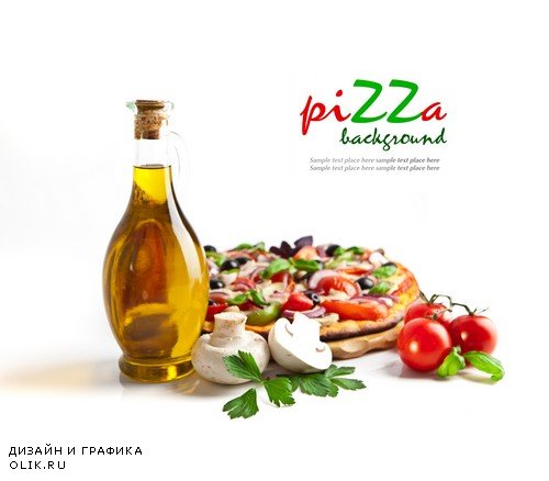 Растровый клипарт - Пицца 24