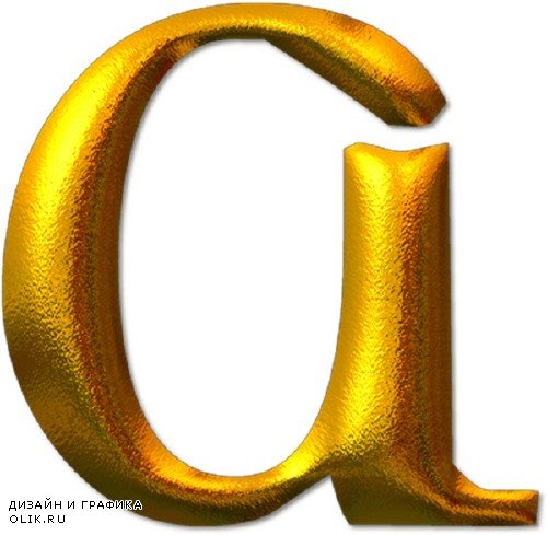 Алфавит (буквы с цветами на прозрачном фоне)  №1