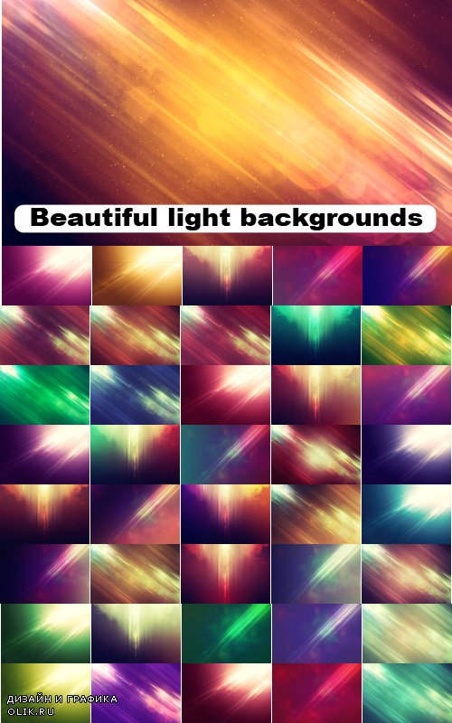 Beautiful light backgrounds