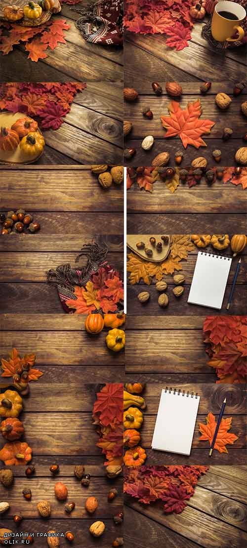 Краски осени -6 - Растровый клипарт / Autumn colors - 6 - Raster clipart