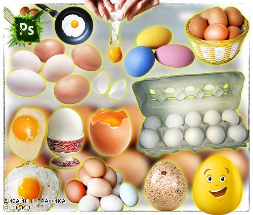 Коллекция Png клип-артов - Яйца и яишница