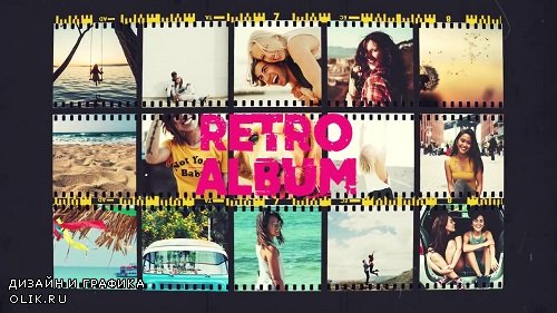 Retro Album - PRMPRO Templates 141036