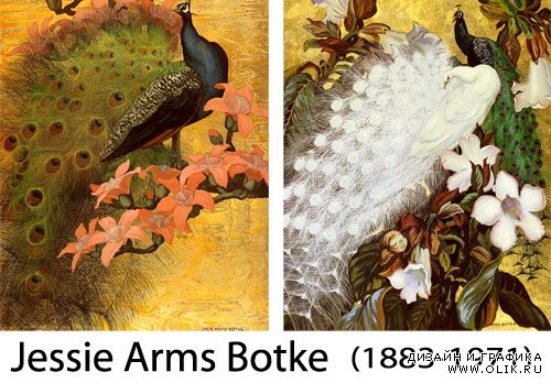 Живопись. Jessie Arms Botke (1883-1971)