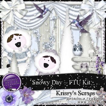 Новогодний скрап-набор