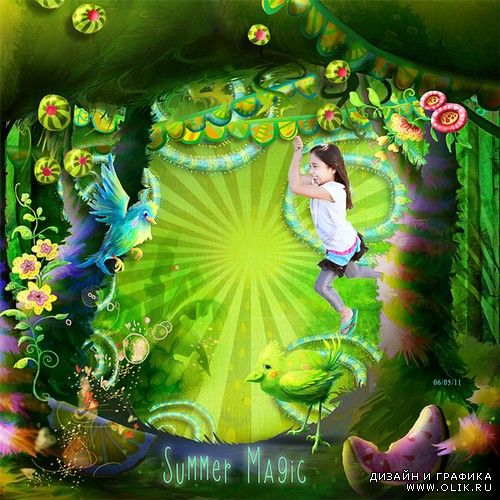 Scrap kit The Wild Water Melon Party