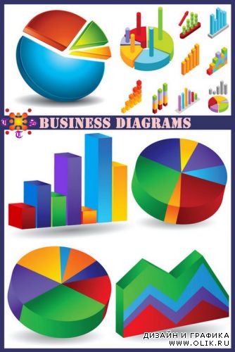 Business Diagrams 3 set