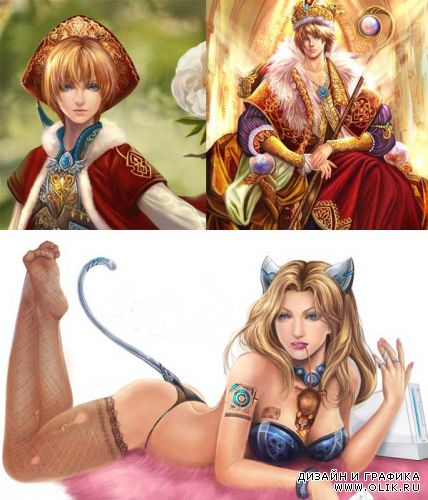 Восточное фэнтези  художника Янг Фан(Yuang  Fun)