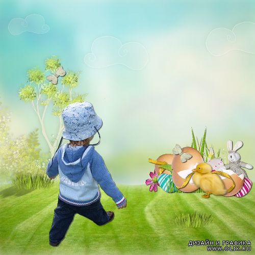 Скрап-набор "Magic Easter"