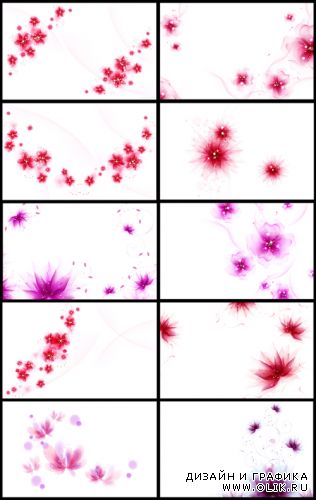 40 Digital Art Flowers Designs