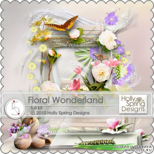 Scrap kit   Floral Wonderland