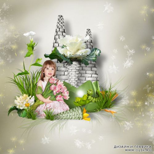 Scrap kit   The Smell of Spring