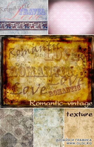 Romantic vintage - texture