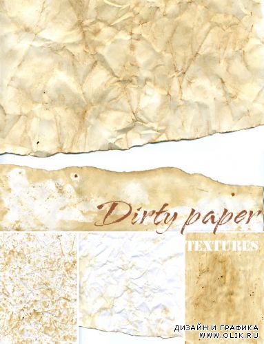 Dirty paper - Textures