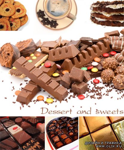 Dessert and sweets - ClipArt