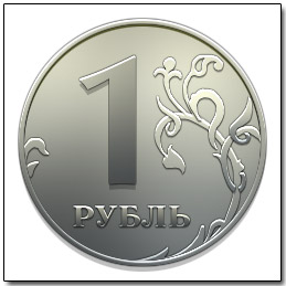 Рубль в PSD