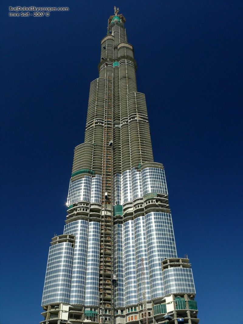 Башня Бурж араб самая высокая в мире